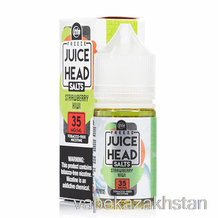 Vape Disposable FREEZE Strawberry Kiwi - Juice Head Salts - 30mL 35mg